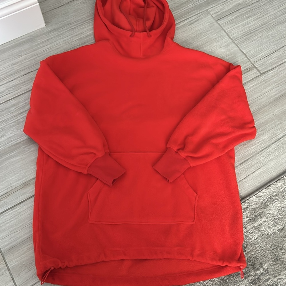 EUC Oversized Old Navy Micro Fleece Hoodie